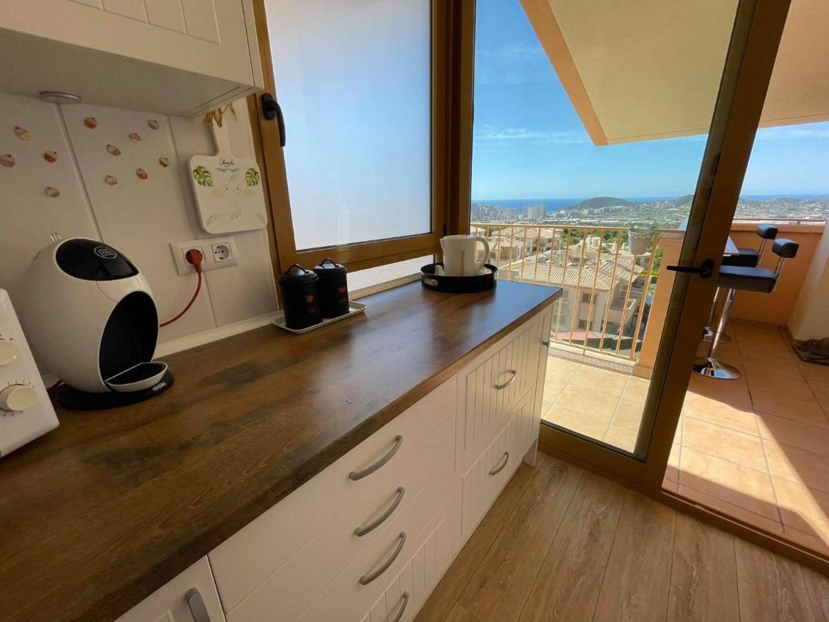 2 Bed Penthouse Apartment - Sea Views - Sleeps 4 Finestrat Zewnętrze zdjęcie